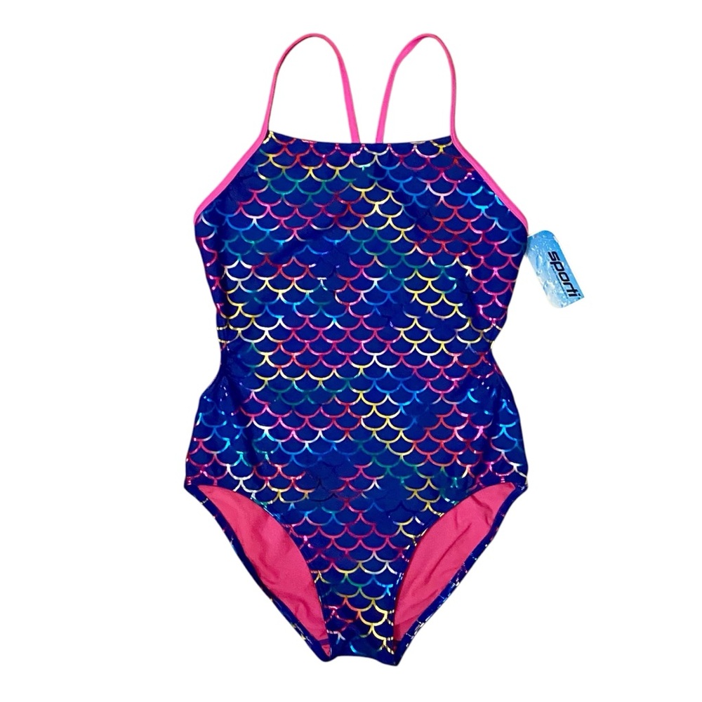 🎉SPORTI mermaid foil micro-back one-piece swimsuit - Picture 6 of 17